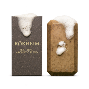 Luxurious natural soap Rökheim with minimalistic box – Sensitiva